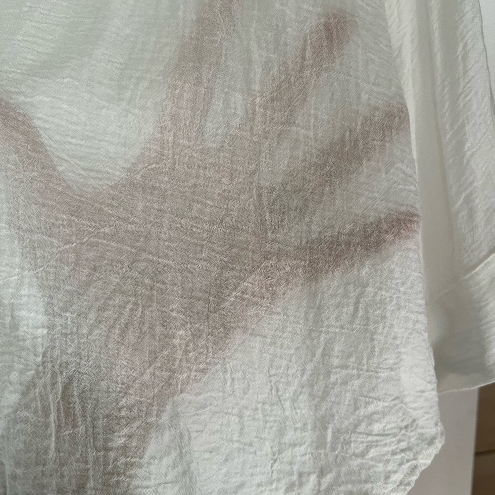 Spell and the Gypsy white bottom down shirt S - Picture 6 of 11